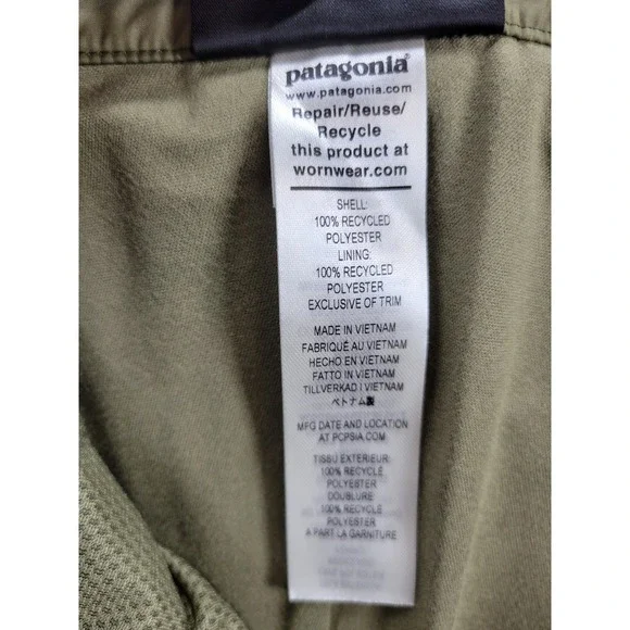Patagonia Powder Town Mens Pants Size XXL Basin Green Ski Snowboard Trousers NEW - Picture 4 of 16